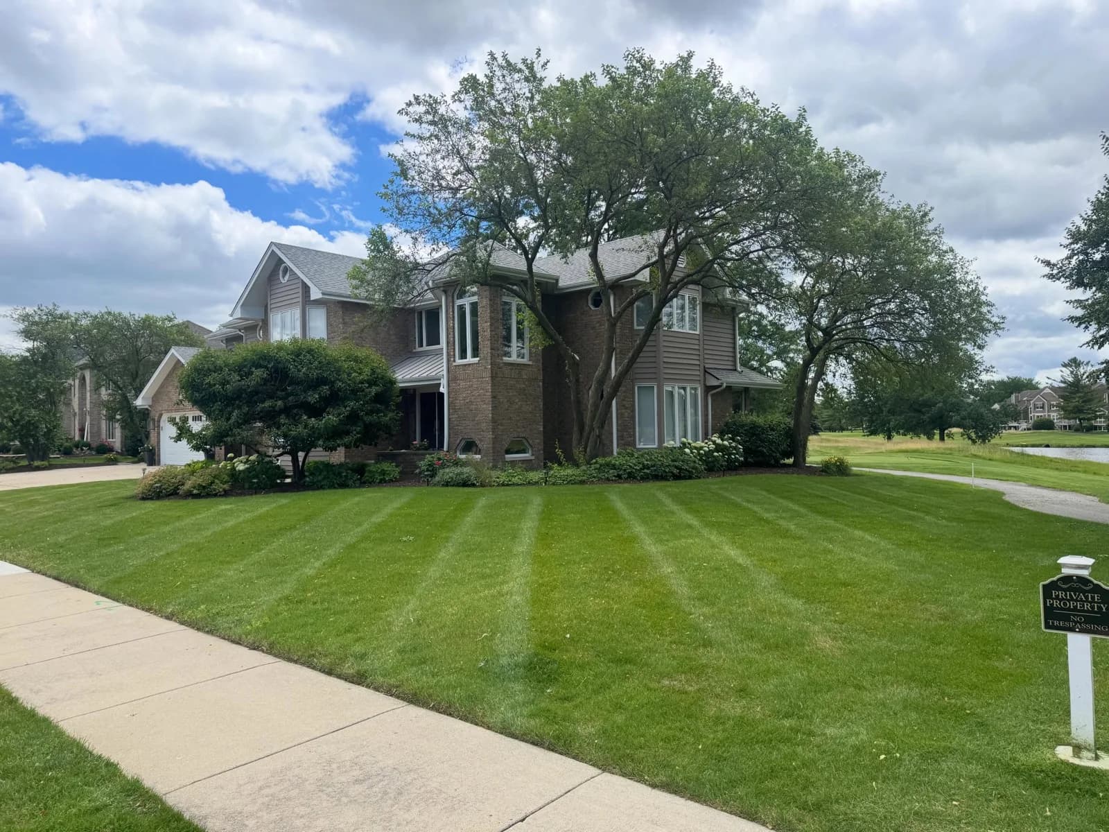 Front Lawn after